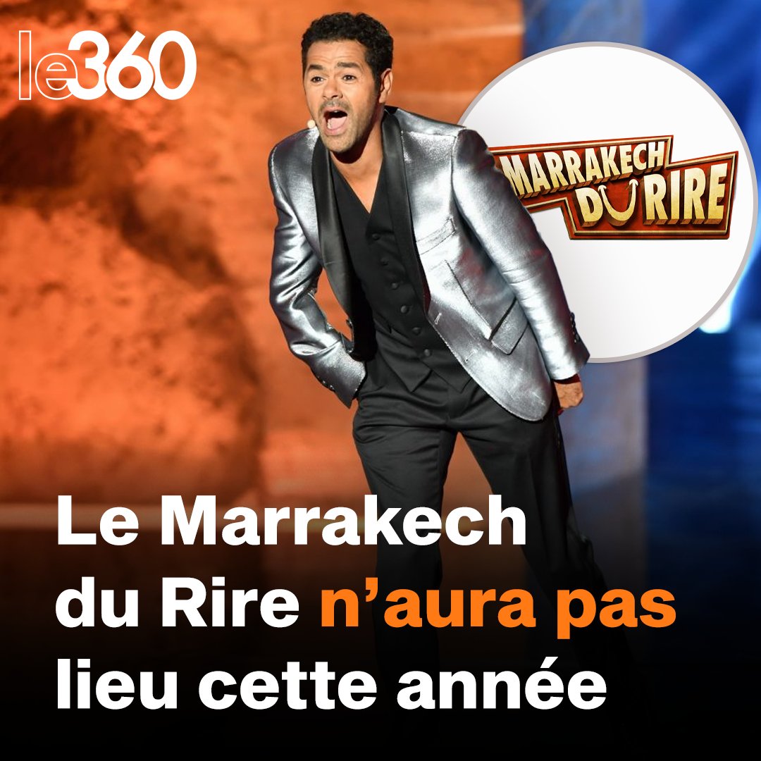 📺 | En cause: l’impossibilité de recevoir les spectateurs du festival international d’humour au sein du Palais Badii en raison de travaux de restauration des lieux.

#MarrakechDuRire