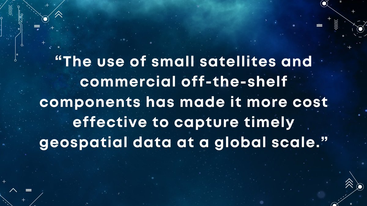To learn how the adoption of cloud, edge computing, #AI/ML capabilities, and #geospatial APIs and SDKs are making the benefits of geospatial intelligence more accessible, download our GEOINT Playbook: bit.ly/3zlB0KW 

#spacecapital