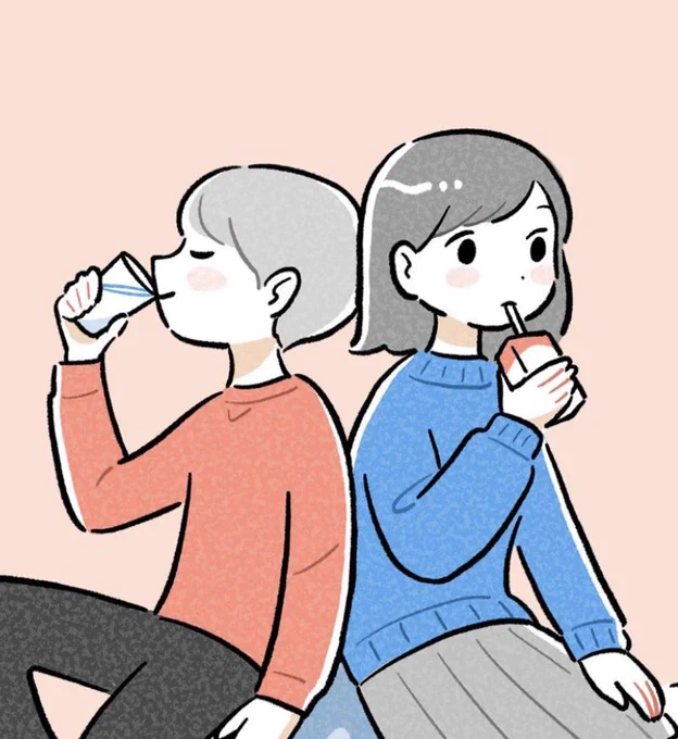 土日ミルク給食のない休日はおうちで牛乳を飲もう!という取り組みです 