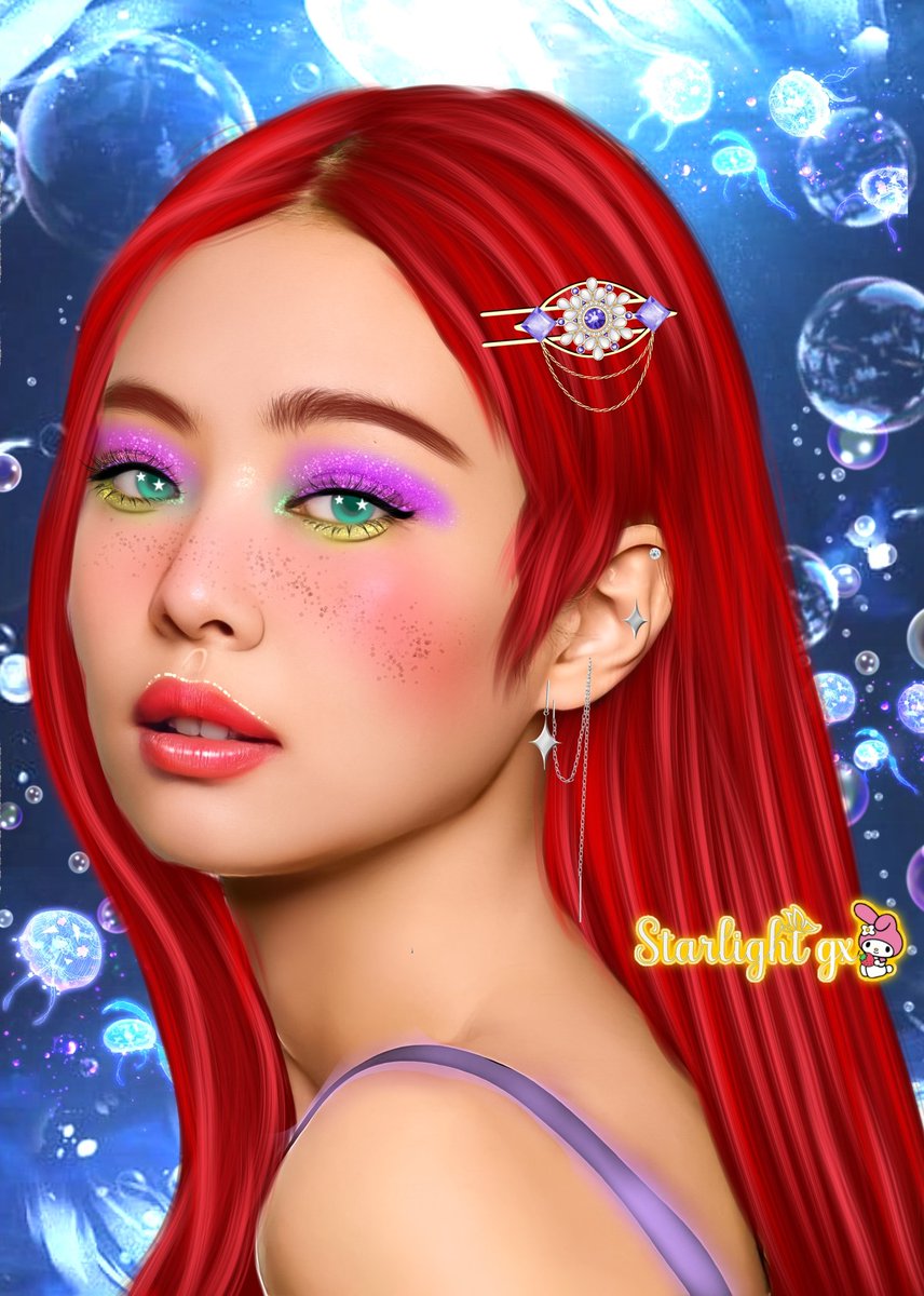 LuvangelMoon's tweet photo. Jennie edit by Blackpink 

Ariel Princess 

https://t.co/uOwFN6y6fq

#BLACKPINK #jenniekim #digitalart #DigitalArtist #digitalpainting #artist #DisneyPlus #TheLittleMermaid #pequenasereia #DisneyChannel #explorepage #explora #explore #explorer https://t.co/uzAmy9LVYu