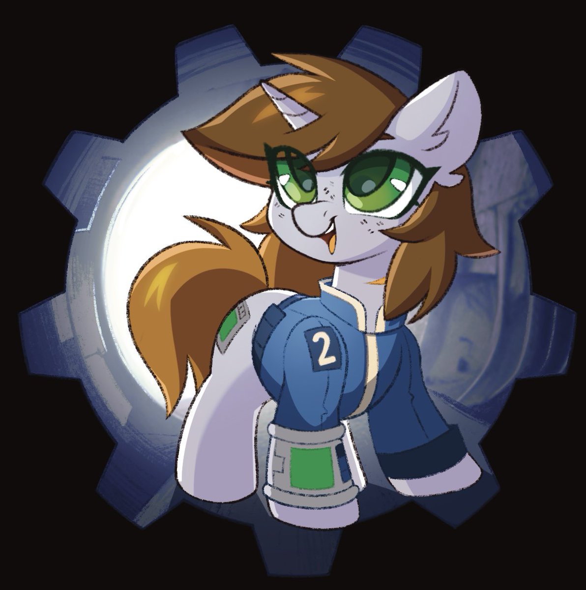 Dodsies's tweet photo. #MLP #foe 
A little sunshine of Equestrian Wasteland https://t.co/9NwcD8WP3B
