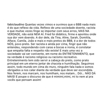 KEvangelhista's tweet photo. É sobre... Mas a ignorância seguido do desrespeito, não permitem q uma sociedade racista como a nossa, entenda. Absurdo qrer q expliquemos, mas mais absurdo ainda, é vcs se fazerem d desentendidos. É isto mesmo @boninho @tvglobo @bbb @tadeuschmidt o #BBB23 apoia racista? #foraKey https://t.co/Wd8A37Opxv