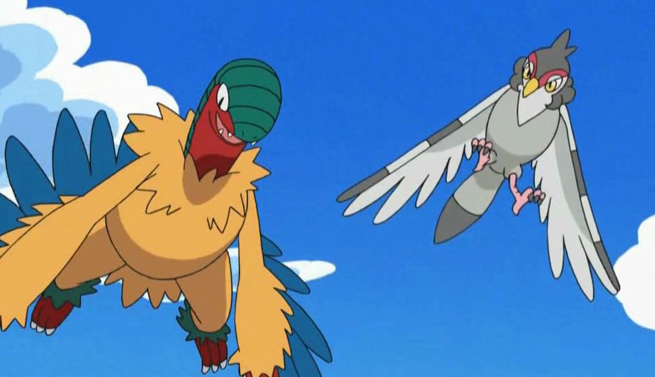 Pokeferlax~ 🥂 on X: “Ash’s Unfezant. She is Ash’s most overhated