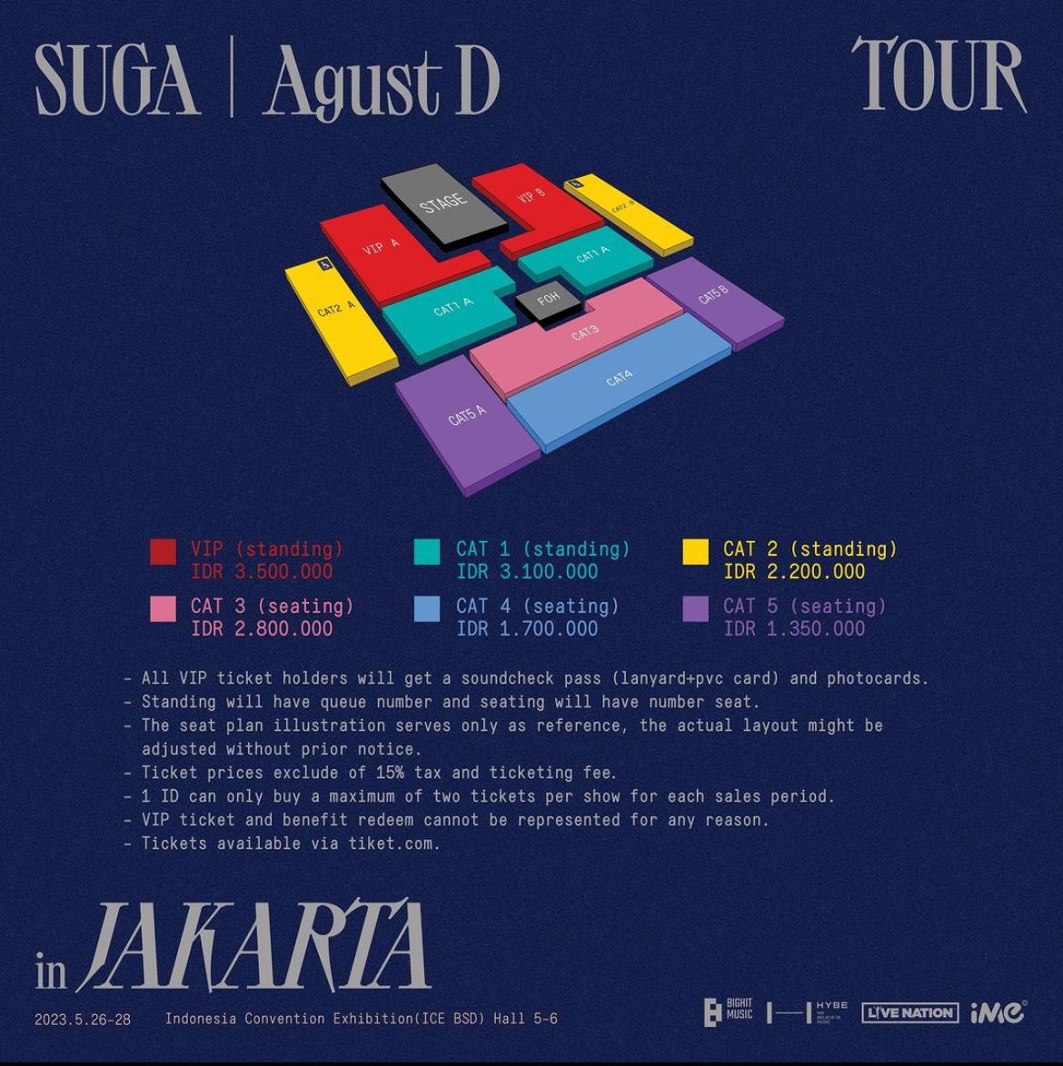 OPEN JASTIP SUGA | Agust D in JAKARTA by hanadulsetid_

❇️Trusted
❇️ Bisa pake membership admin / pribadi
❇️ Limited slots

❇️TnC dan fix order : forms.gle/ouxFju3qSQvHhU…

Thank you!!