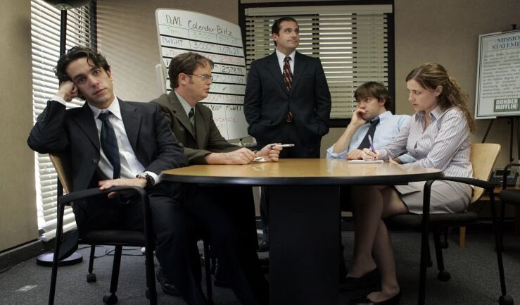 PopCrave's tweet photo. ‘The Office’ premiered 18 years ago today. https://t.co/7MU0C73DJJ