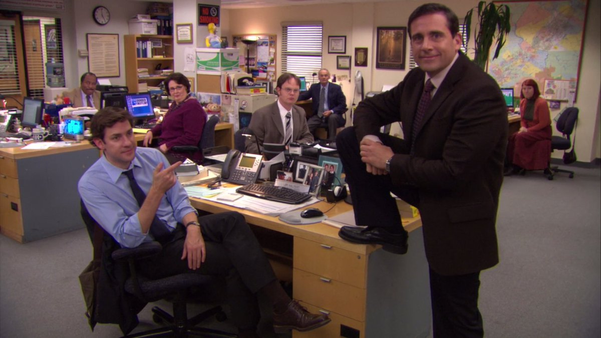 PopCrave's tweet photo. ‘The Office’ premiered 18 years ago today. https://t.co/7MU0C73DJJ