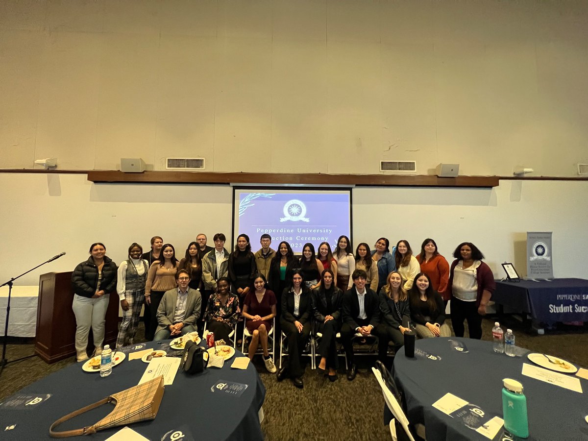 _NoCrystalStair's tweet photo. This week, @pepperdine  formally started its chapter of the first generation student honor society Tri Alpha by inducting first gen students that have achieved academic success as well as staff and faculty like me.  Thanks Student Success Center! I’m proud to be faculty advisor! https://t.co/pt1VQEsWPY