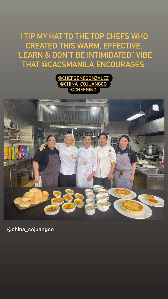 trishcoronado's tweet photo. #CACSManila 👩🏻‍🍳 https://t.co/9BsHkwsW2S