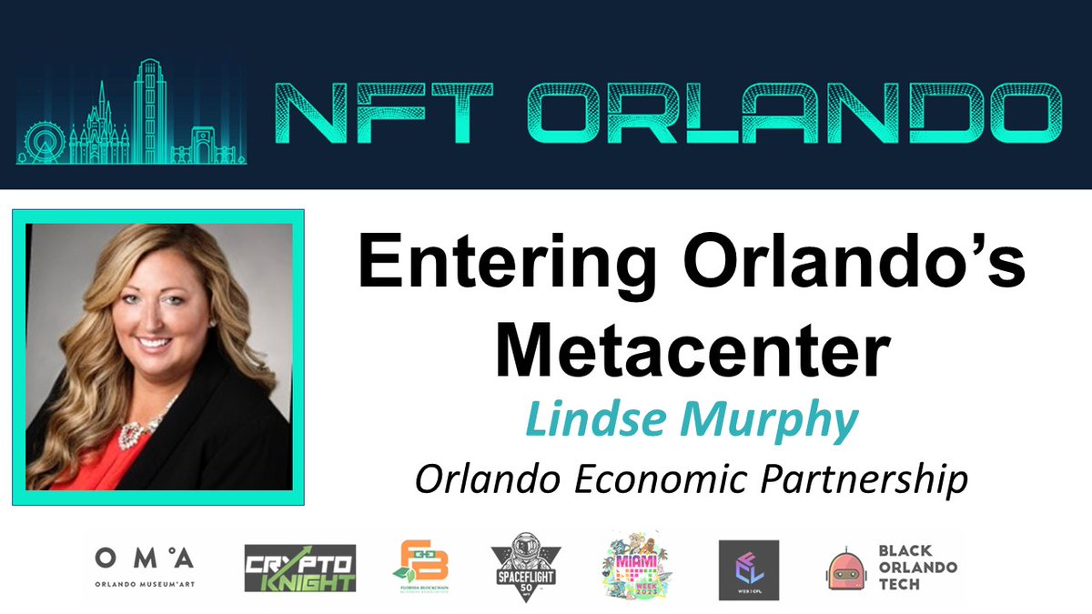nftorlandofl's tweet photo. Did you know Orlando is developing the MetaCenter? Learn about it at NFTOrlando Sat. 3/25/23 https://t.co/uVuKBgtipT we have a presentation about the @the_metacenter thanks to the @ORLTechCom & @ORLPartnership . See Orlando's future now. #Metacenter #Metaverse #NFTOrlando #NFT https://t.co/uK5Pz5DEfC