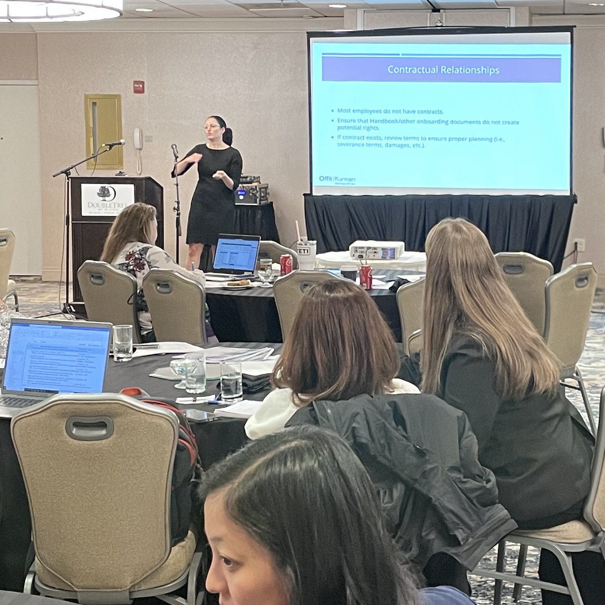NOVASHRM's tweet photo. The NOVA SHRM 2023 Legal Academy concluded with our last two speakers: Theodora Stringham and Robert Chin!

If you weren’t able to attend today’s event, please check out our Events Calendar for more great future events and speakers! 

https://t.co/wq0xO4HUqX https://t.co/yYjN2ytaw3