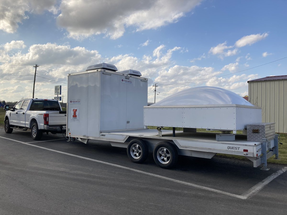 Gearing up for IOP3 tomorrow! <a href="/PERiLS_Project/">QLCS Tornadoes</a> <a href="/DOWFacility/">Doppler on Wheels (DOW)</a>