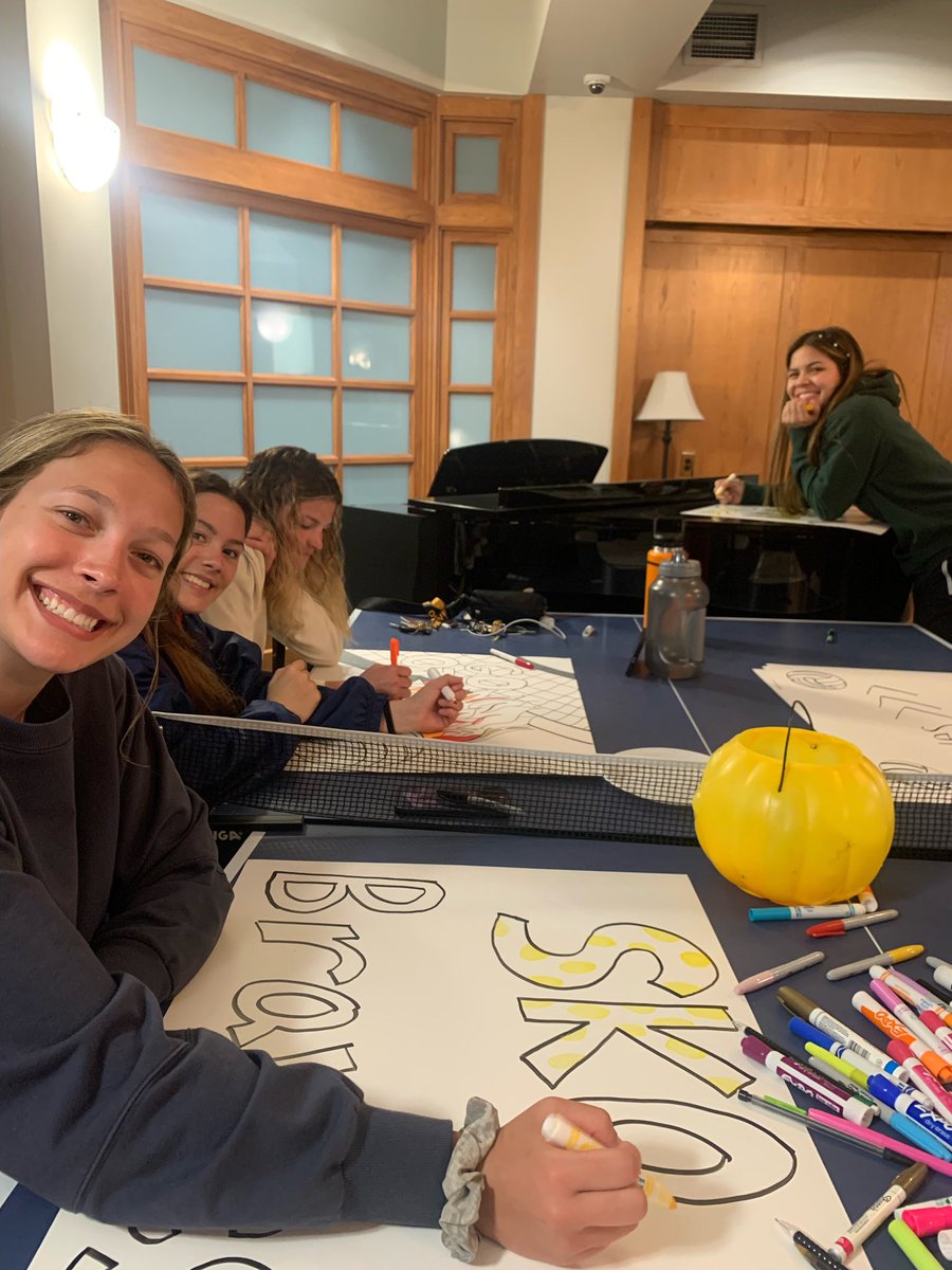 OttawaVB2's tweet photo. Ready to support Women’s Lacrosse and Mens Volleyball this Saturday!! 
Make sure to come to their games ! 
#SkoBraves https://t.co/fp7PA7Qcwd
