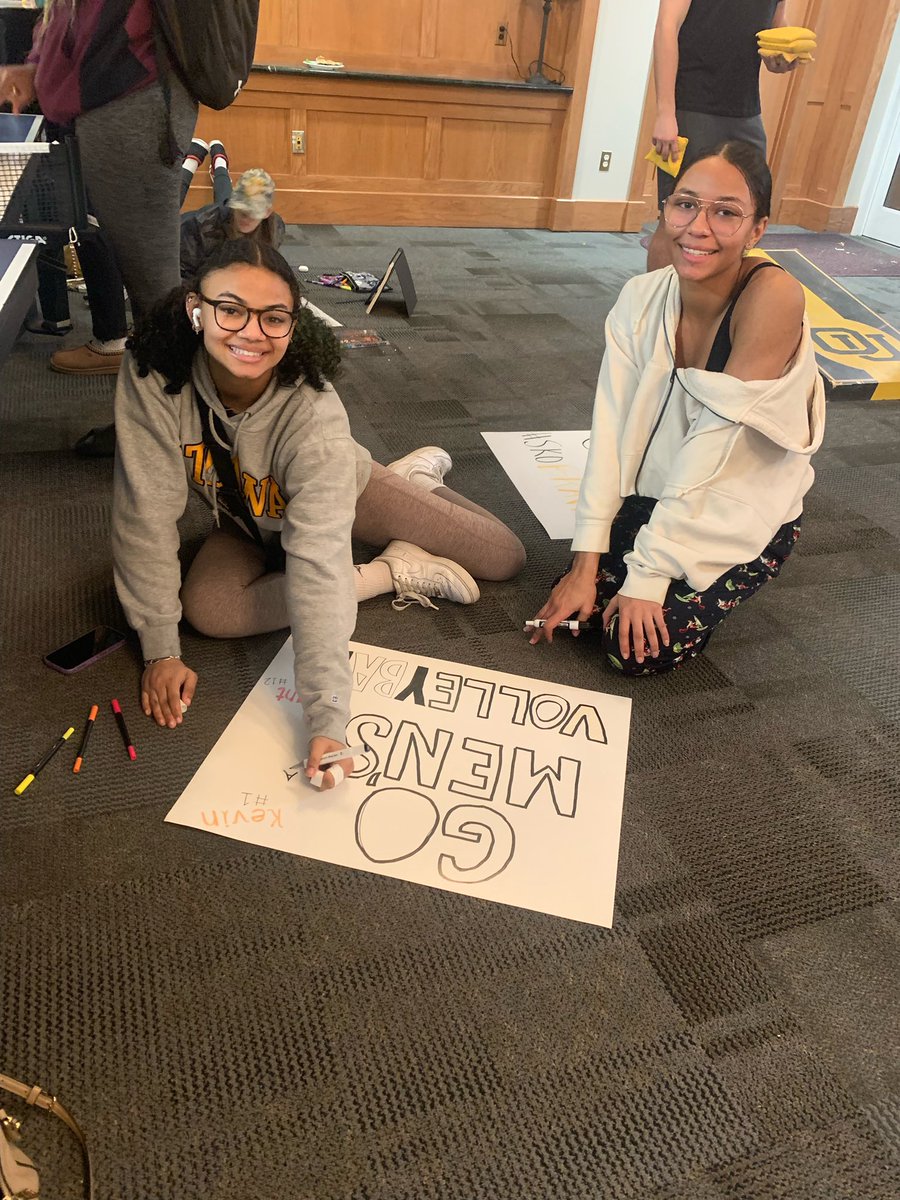 Ready to support Women’s Lacrosse and Mens Volleyball this Saturday!! 
Make sure to come to their games ! 
#SkoBraves