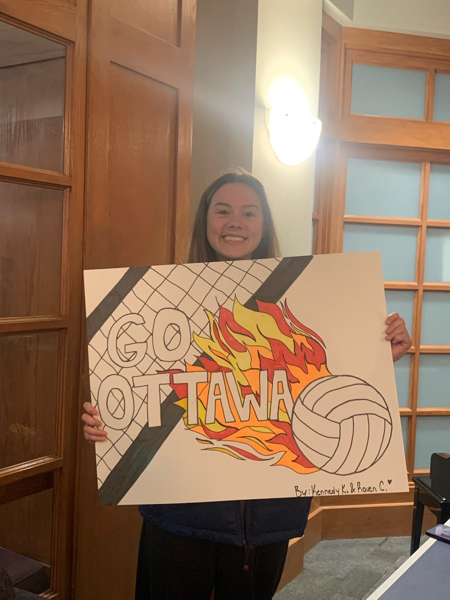OttawaVB2's tweet photo. Ready to support Women’s Lacrosse and Mens Volleyball this Saturday!! 
Make sure to come to their games ! 
#SkoBraves https://t.co/fp7PA7Qcwd