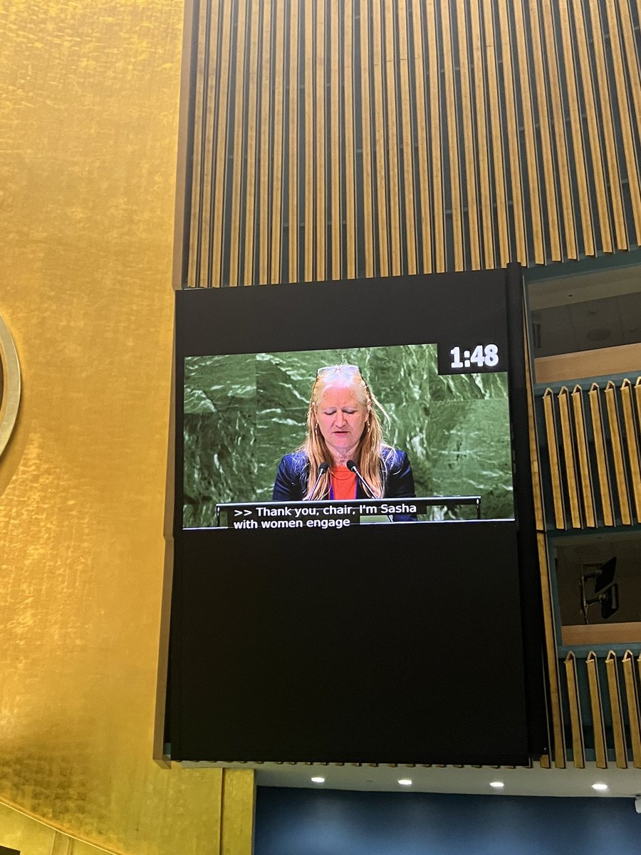 naiaracc's tweet photo. Grateful to representatives of #CSOs, #majorgroups and stakeholders for their contribution to the #plenary of the UN #Water Conference!
Powerful messages calling for strong #WaterAction! https://t.co/1V6pZ4Xq4a