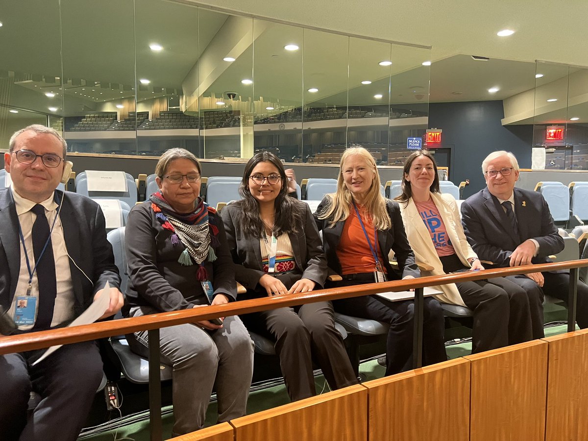naiaracc's tweet photo. Grateful to representatives of #CSOs, #majorgroups and stakeholders for their contribution to the #plenary of the UN #Water Conference!
Powerful messages calling for strong #WaterAction! https://t.co/1V6pZ4Xq4a
