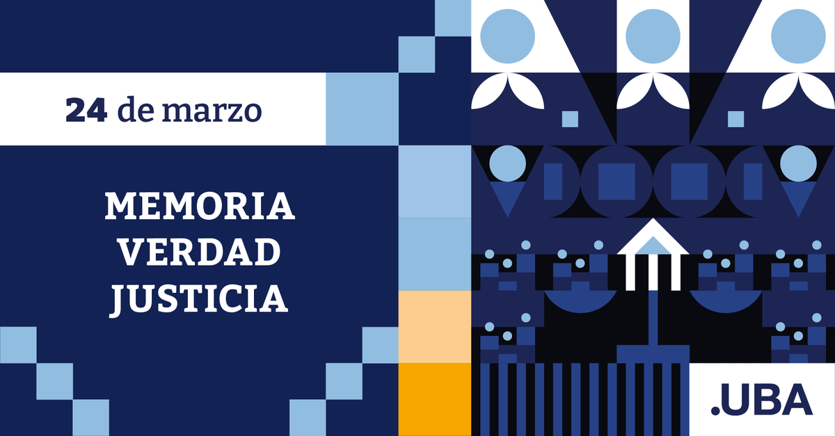 Hoy se cumplen 47 años del último golpe cívico militar en nuestro país, y desde la UBA renovamos el compromiso con la Memoria, la Verdad y la Justicia. 

Hoy, como siempre, volvemos a decir #NuncaMás