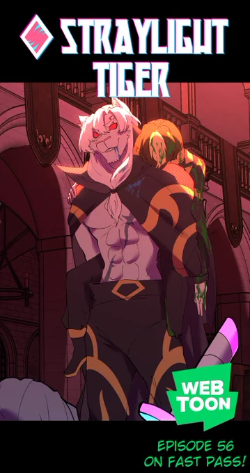 #StraylightTiger Ep 53 and Ep 56 (fastpass) are now out!!Read it   