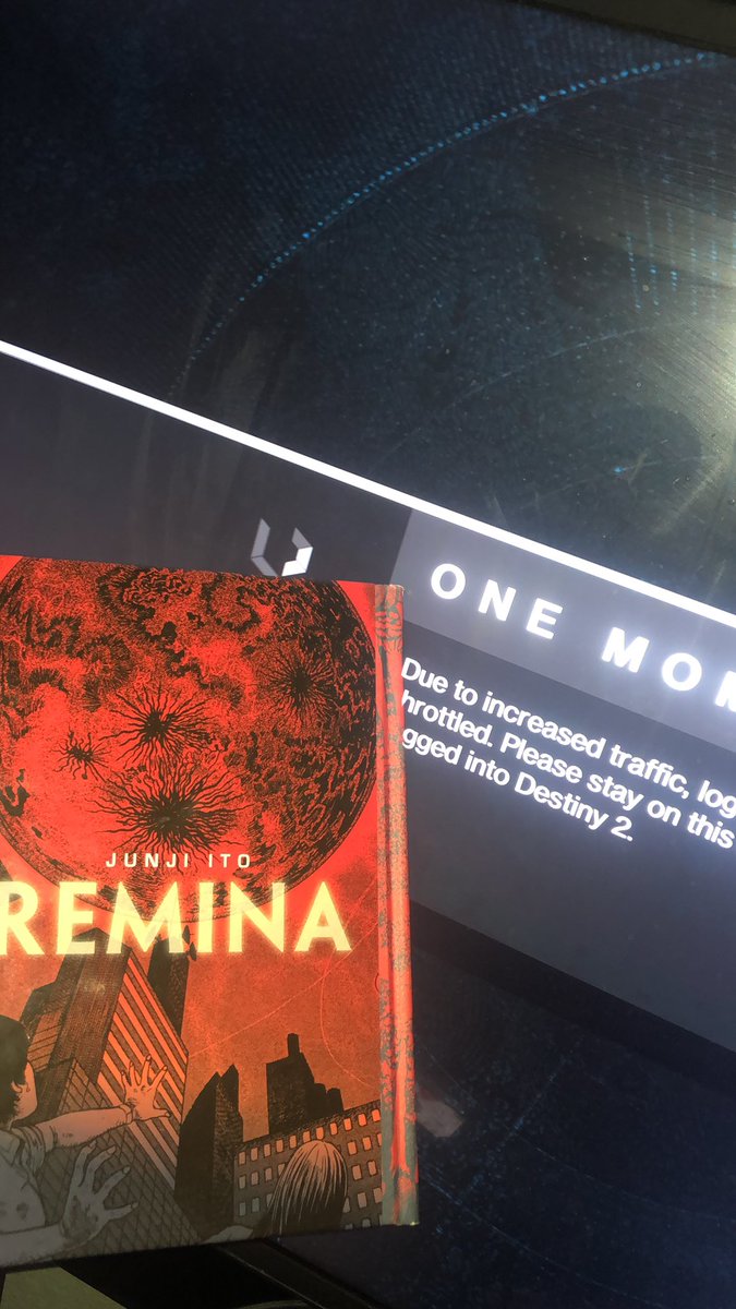 Archon68's tweet photo. @VainTheWyvern @Bungie @BungieHelp Guess I’ll read a book now https://t.co/feSHt0NOyp