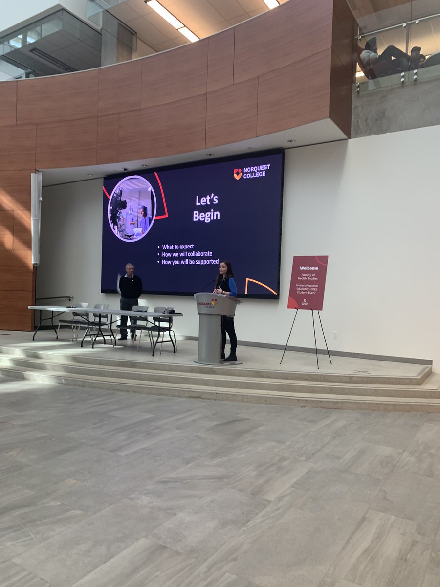 BevSuntjens's tweet photo. So proud of our Faculty of Health Studies students @NorQuest for engaging in rich discussion at our @gregswings event today. Many thanks to the Price family for sharing the powerful story of their brother and son as we learn about being Difference Makers in the health system. https://t.co/eXDLLnJ2sg