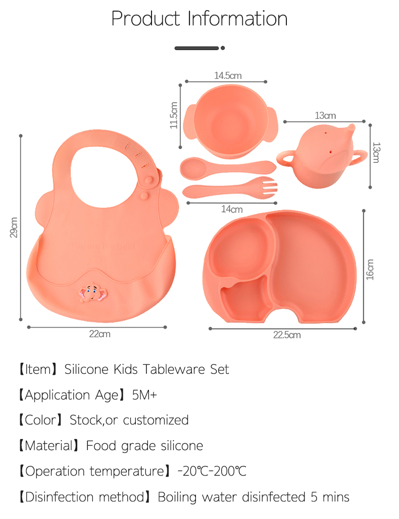 🥰🥰Self-feeding is an important skill for babies developing and acquiring, and it's important for your child to build their first self-confidence.
😍😍Food-grade silicone make the tableware flexible, durable, and unbreakable.
#siliconetableware#kidsfeedingset#foodgradesilionce