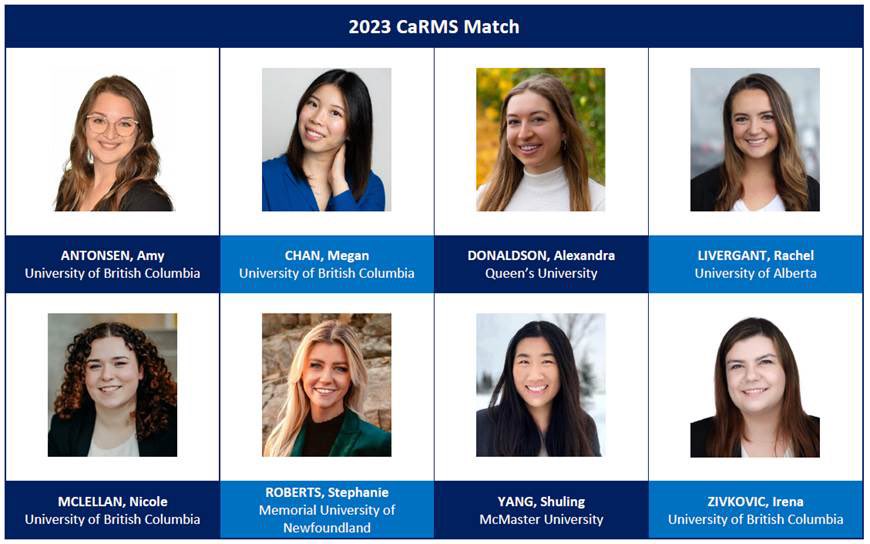 Dreams do come true and I’m going to be a surgeon at my dream program with the absolute best cohort of co-residents! Thank you @ubcgensurg and can’t wait to start! #CaRMS2023 #womeninsurgery