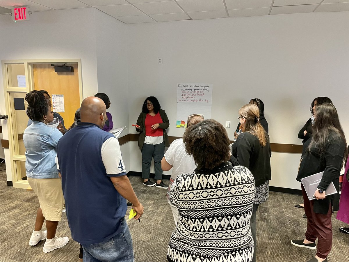 SISD_Supe's tweet photo. We have amazing educators here in Spring ISD. I enjoyed spending my morning with our incredible mathematics educators who were working hard on our K-12 Mathematics Framework. #ForwardTogether #WeBelieveinSpring https://t.co/GK3Y5kd72t