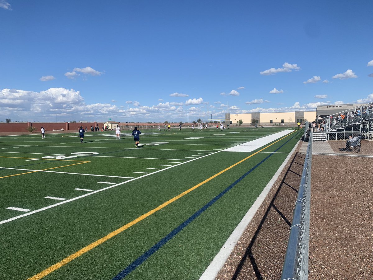 SPVWAthletics's tweet photo. Great to see soccer season has arrived. Another big home crowd today. Tough loss today but itβs time to regroup and get ready for next week. Great job JETS! #aimhigh #verradoway #checktheview @edkey_athletics @Edkey_CEO https://t.co/h4gjvJjjBW