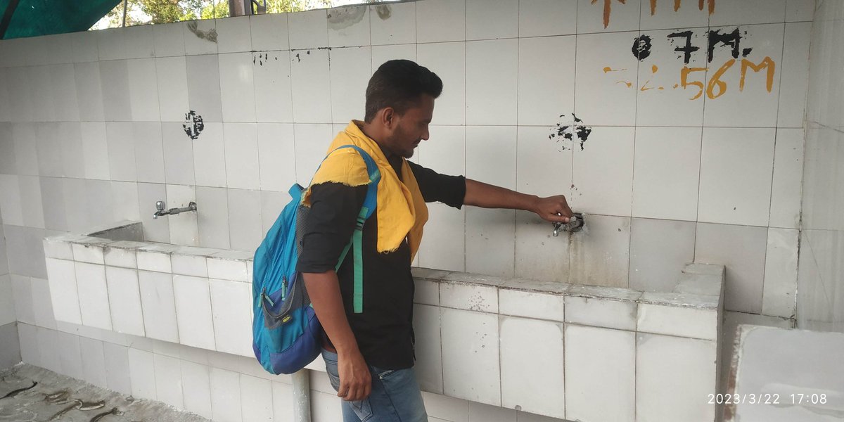 No water in kanpur Central railway station #IndianRailways #kanpurcentral