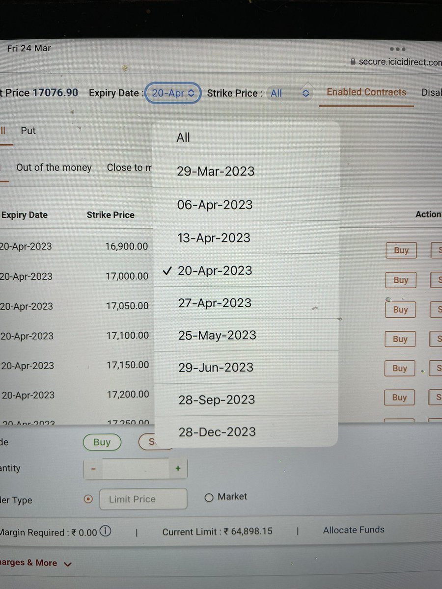 saurav_sauranwb's tweet image. Long dated #Options including December 2023 are now available on @ICICI_Direct for Nifty, Bank Nifty. You can hedge your portfolio or create time decay strategies with LEAPS. Along with long dated options, full range of OTM and Deep OTM options is available for trading and hedge