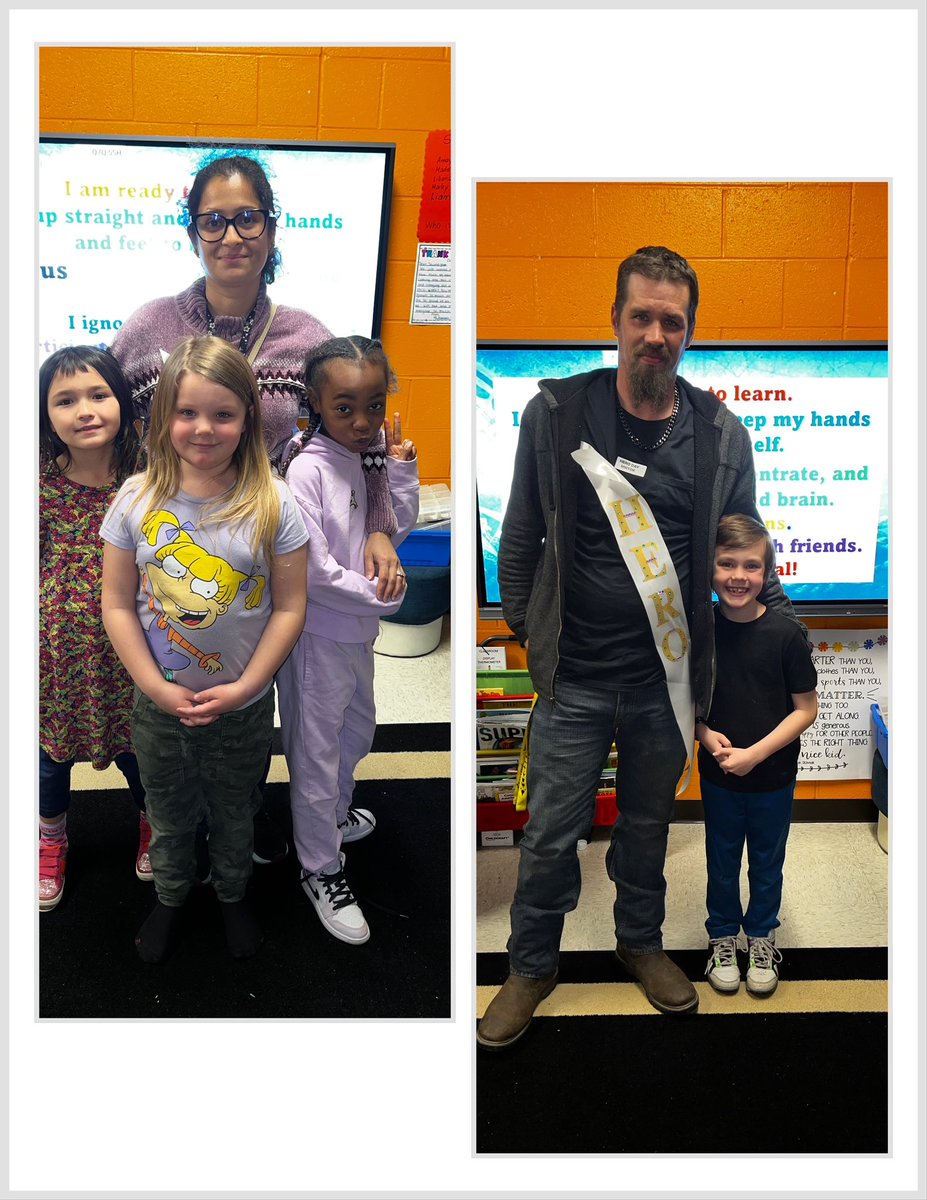 Hero Day (Part 1)! You have made every one special! Every child has a hero! What a HEROIC celebration! #CREateLeaders #cpsbest #CRE_Cardinals
