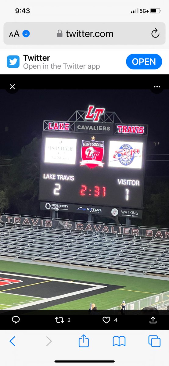 Lake Travis High School Men's Soccer tweet media