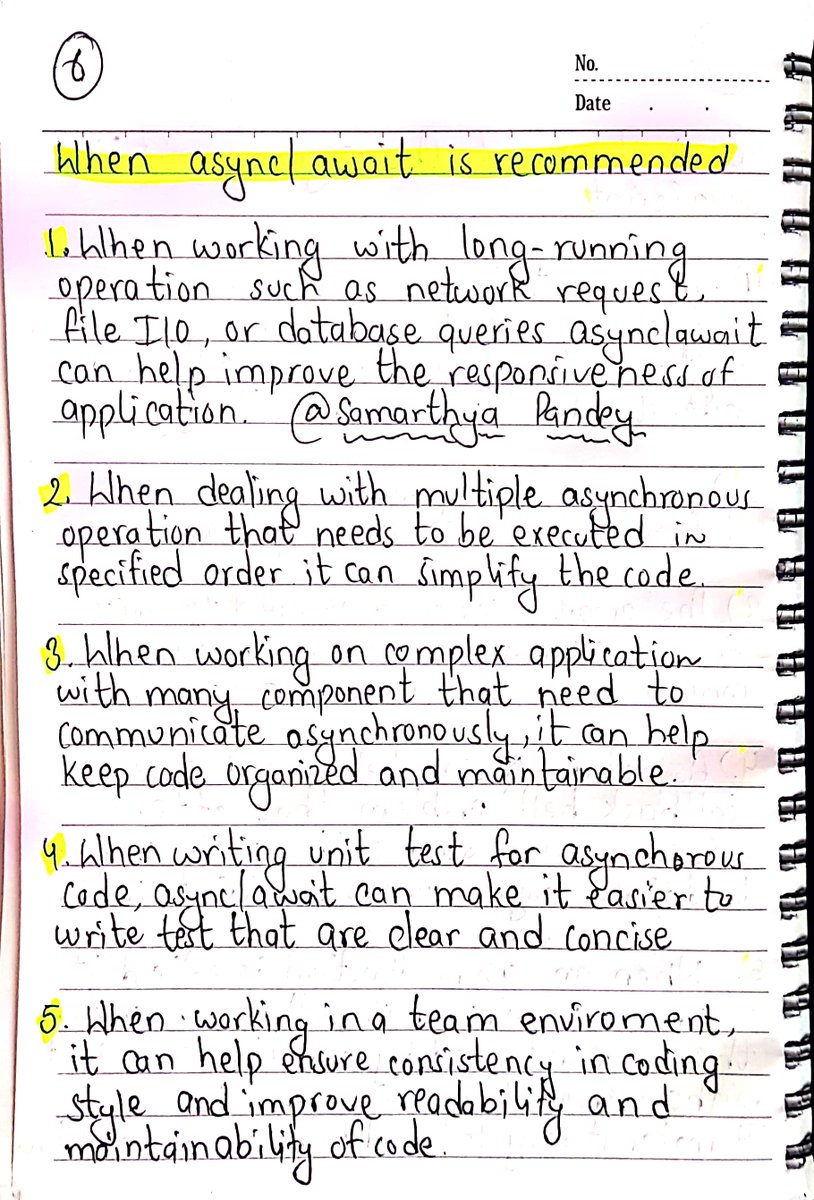sama_rthya's tweet photo. -Fun Facts about Async/Await.

-When to use and when to avoid Async/Await. https://t.co/8HCX5uGPzA