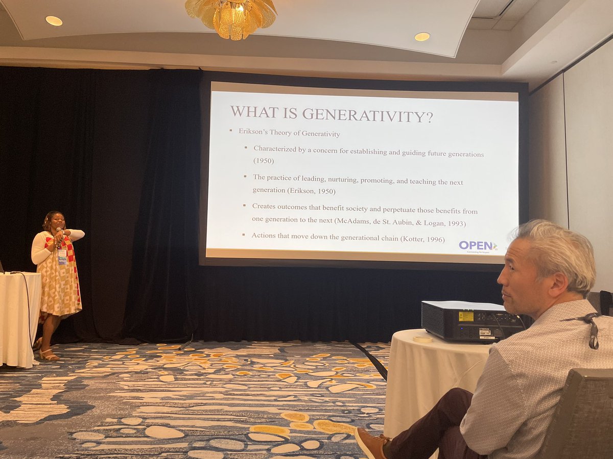 nathanielstern's tweet photo. As a sometimes generative artist it was kind of amazing to see generativity used to talk about black female Entrepreneurship, both currently, and throughout American history! @venturewell #vwopen23 #idea2impact https://t.co/1doIvKBYw7