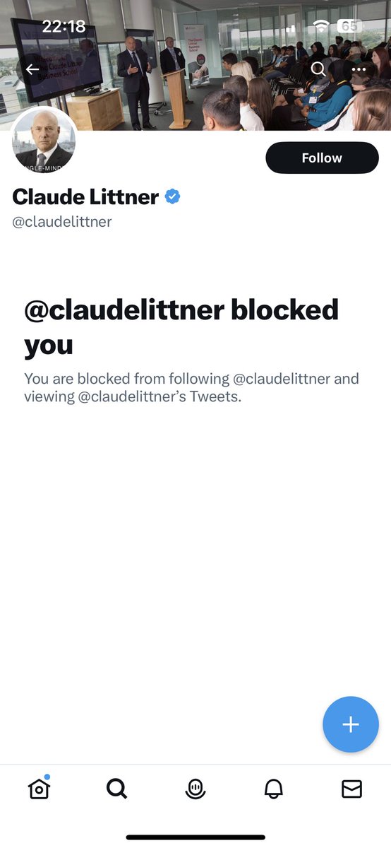 FlopsyPickle's tweet image. Just found out that Claude Littner blocked me at some point but I’ve absolutely no idea why, I’ve always liked him. Weird #TheApprentice #ClaudeLittner
