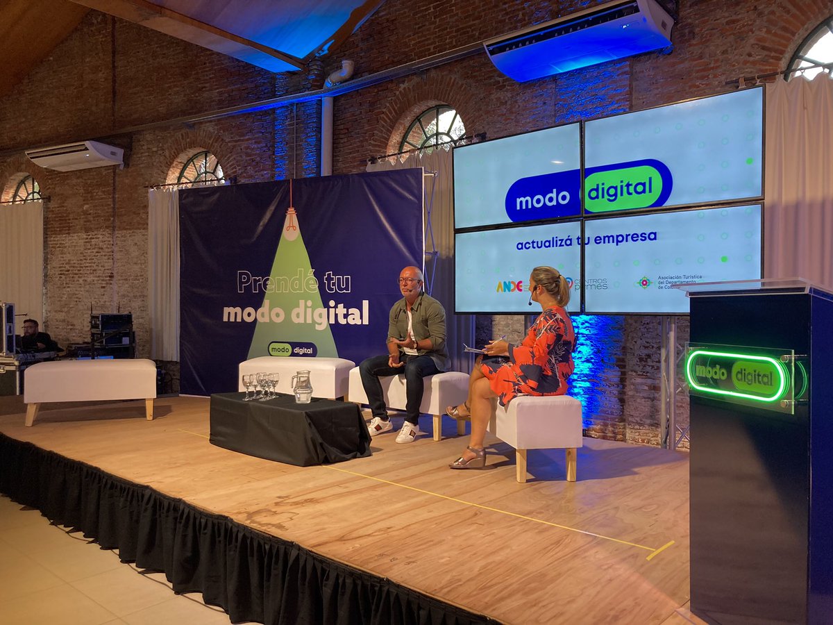 ANDEUruguay's tweet image. #ModoDigital ya llego a Colonia 🇺🇾

Charlas, herramientas y espacios de intercambio para que tu empresa pueda crecer en lo digital  😉