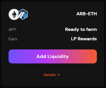 LiquidBoltFi's tweet photo. We are proud to announce a new $ARB / $ETH pool on #Arbitrum!

Our arbitrage robots will turn the volatility 🔃 of the ARB token into APY.

The yields are very good on volatile tokens.

You can start farming 🚜 your tokens here:
https://t.co/zzPuQJcM5U https://t.co/2U9uTdHaCm