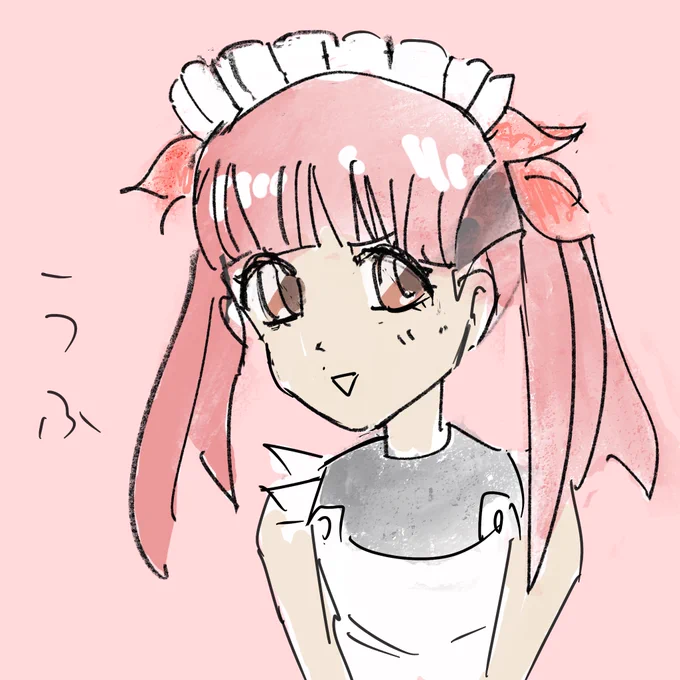 90年代アニメ風にしようとしたら、しりあがり寿になった件#ケムリクサ 