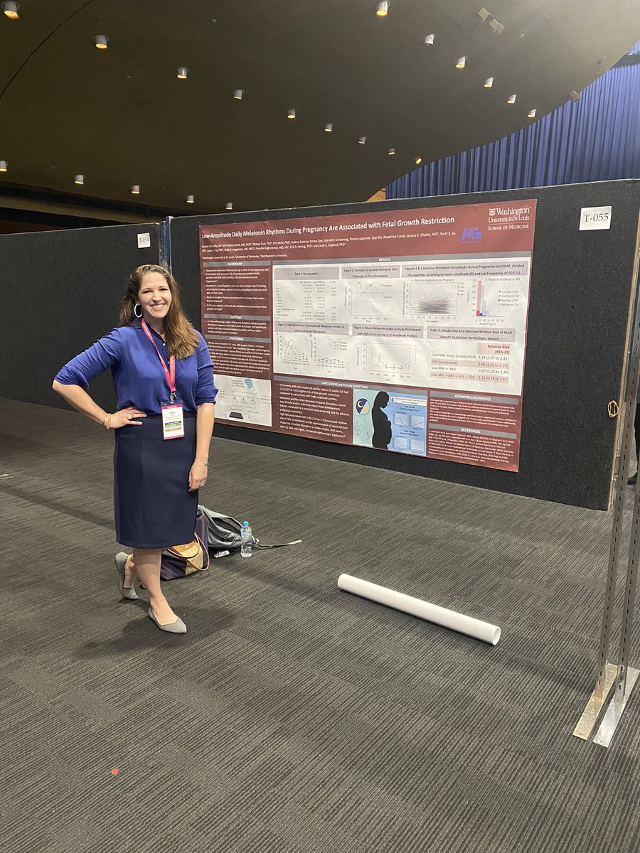 Poster Presentation ☑️ 
…having an incredible time at #SRI2023 with @Englandsk785 and crew!

@SRIWomensHealth @WashU_OBGYN @WashUanesthesia 

#physicianscientist #WomensHealth #trainee #obstetricanesthesia