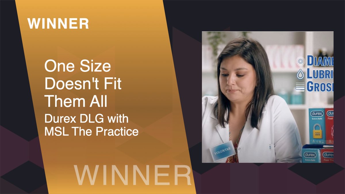 Provoke_News's tweet image. #SABREAwardsEMEA THE BALKANS WINNER: One Size Doesn't Fit Them All  - Durex DLG with  @ThePracticeRO