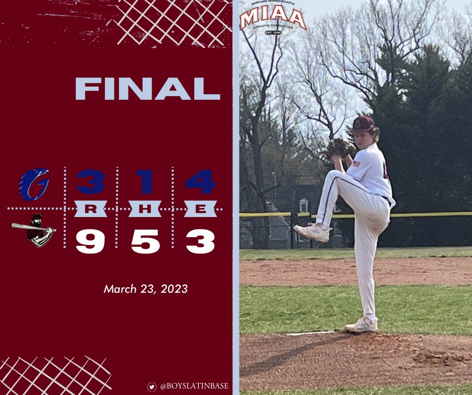 BoysLatinBase's tweet photo. FINAL: 9-3 from Lake Ave #EQV #chasing8 #Stackem https://t.co/mv9oDuAxjW
