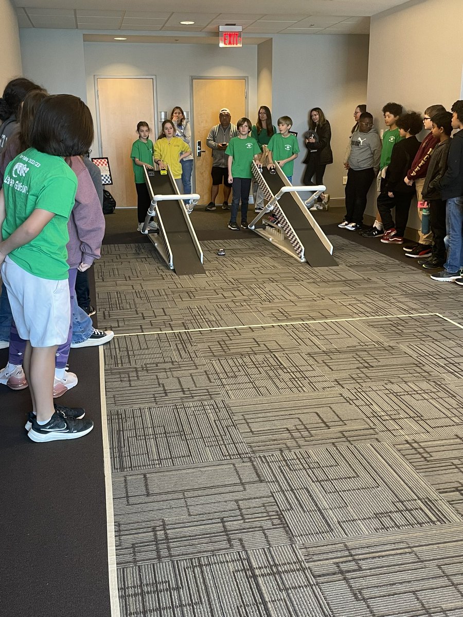 What a fun science field trip to the Charlotte Motor Speedway! Students had a blast with this hands on force and motion experience! <a href="/CombsCatchUp/">Combs Catch Up</a>
