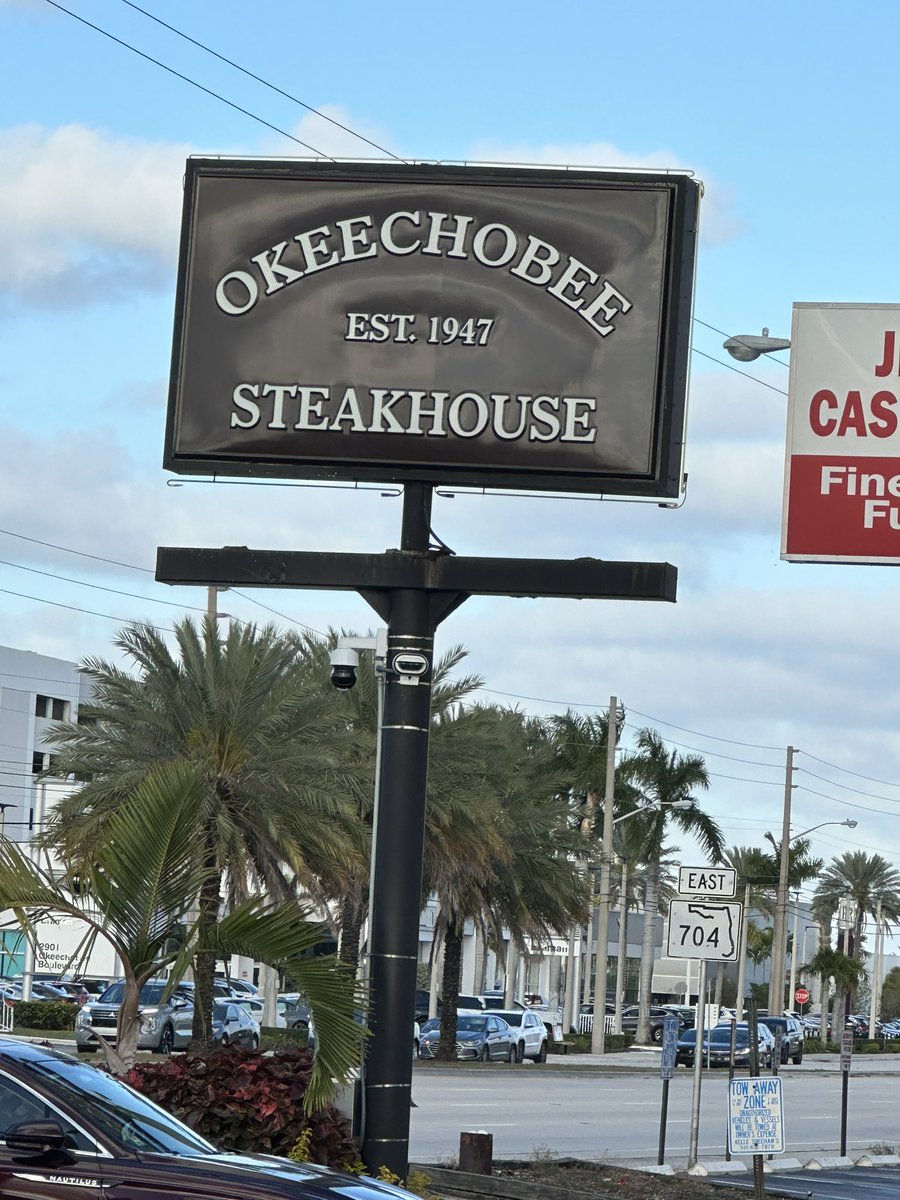 stoolpresidente's tweet image. Oldest steakhouse in Florida.   Legit.