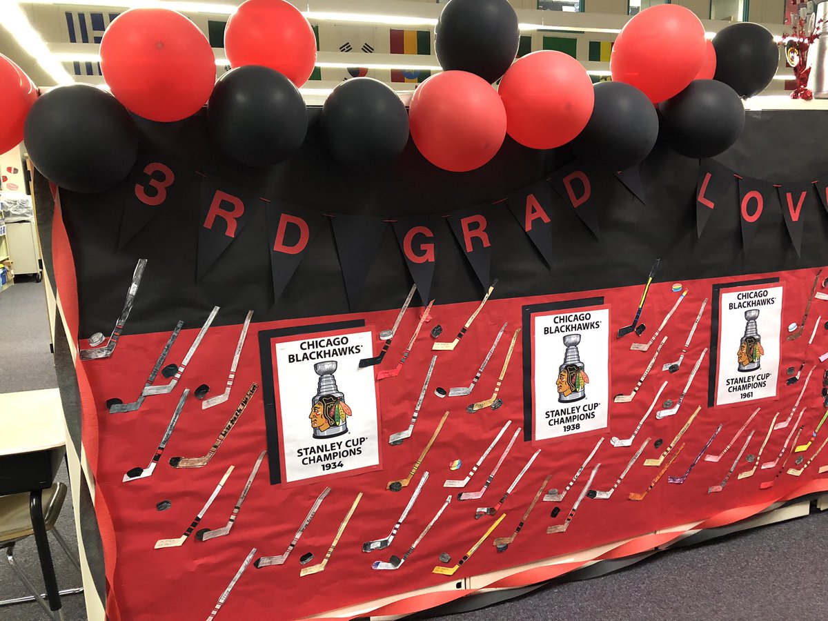 Robin Halicki (@robinhalicki) on Twitter photo Blackhawks took over Cowlishaw!! An assembly, hockey clinics for all students, story time for the primary grades, a catered lunch for the staff, Scholastic books purchased for classrooms, and more!! 3rd grade had the Blackhawk spirit!! <a href="/CowlishawKoalas/">Cowlishaw Elementary School</a> <a href="/NHLBlackhawks/">Chicago Blackhawks</a> Blackhawks took over Cowlishaw!! An assembly, hockey clinics for all students, story time for the primary grades, a catered lunch for the staff, Scholastic books purchased for classrooms, and more!! 3rd grade had the Blackhawk spirit!! <a href="/CowlishawKoalas/">Cowlishaw Elementary School</a> <a href="/NHLBlackhawks/">Chicago Blackhawks</a>