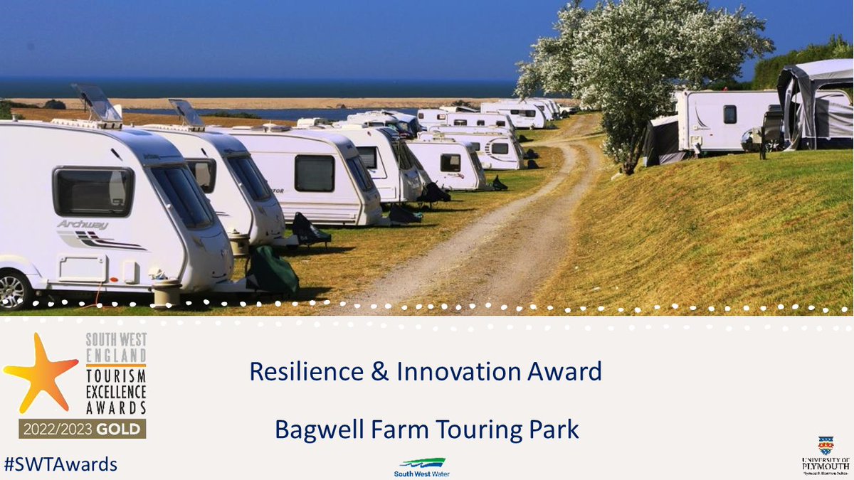 swtourismawards's tweet photo. Gold winners for their fantastic #Resilience and #Innovation,  many congratulations go to @bagwellfarm #SWTAwards https://t.co/SsoSoWMkmy