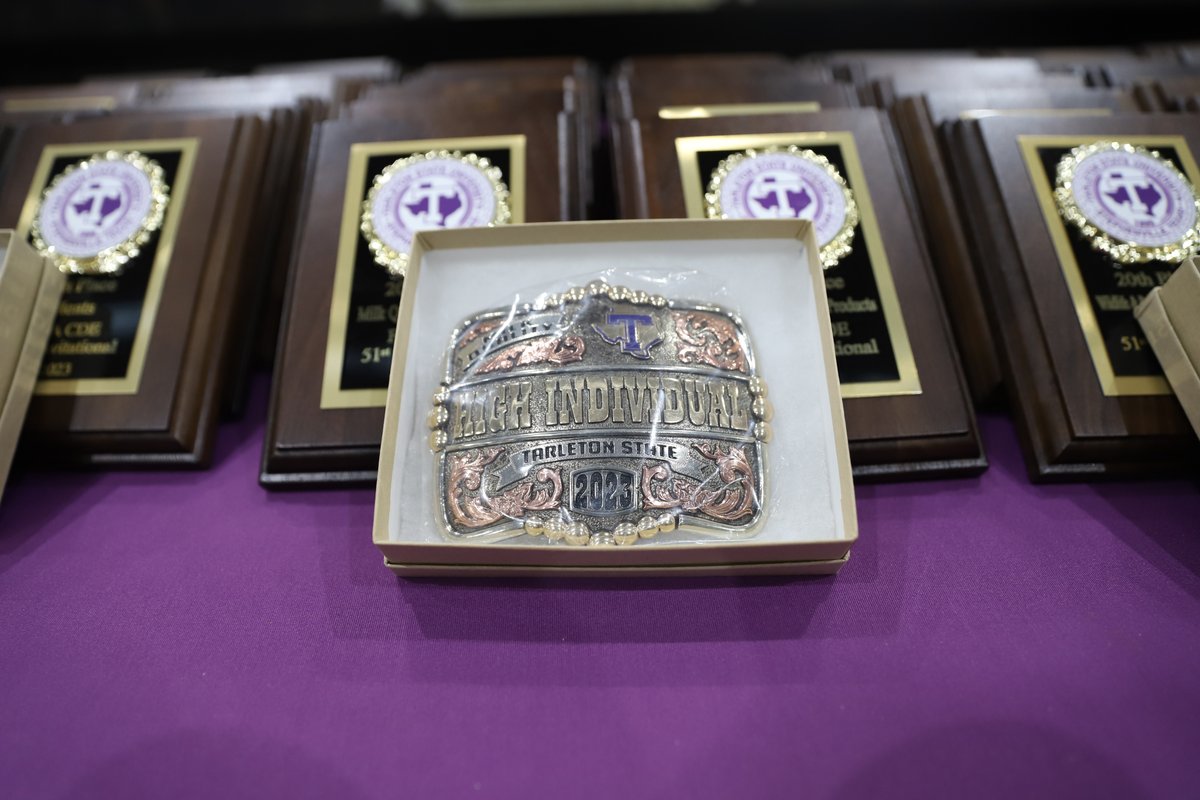 TarletonState's tweet photo. Today we welcomed nearly 10,000 students from hundreds of high schools for the largest FFA CDE Invitational in the nation! https://t.co/MJvfs451hc