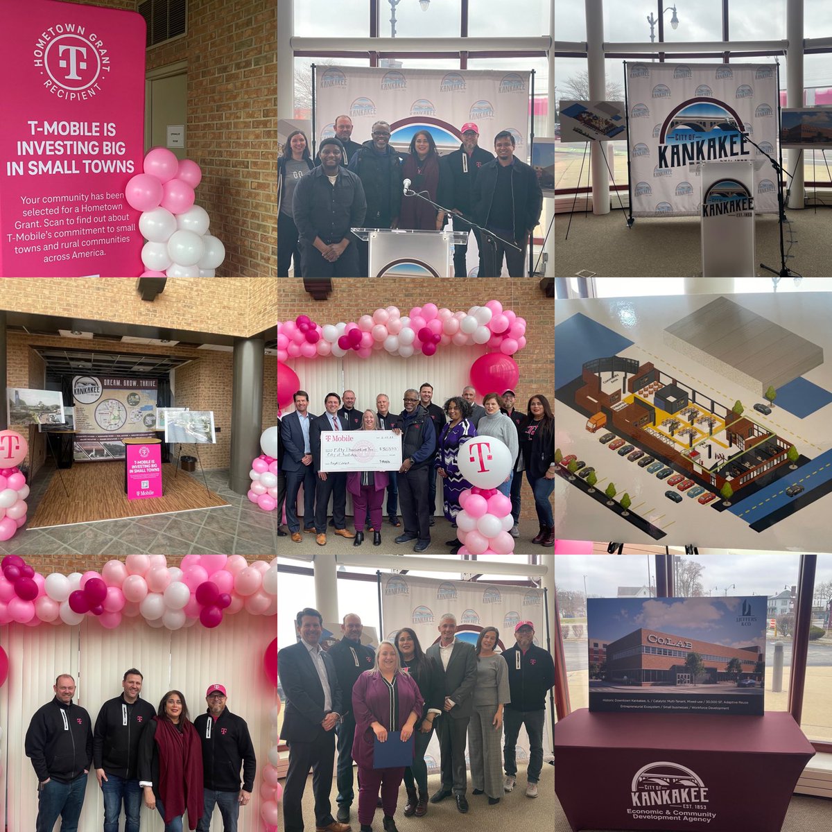 Congratulations Kankakee, IL #hometowngrant ⁦<a href="/JonFreier/">Jon Freier</a>⁩ ⁦<a href="/JohnStevens_/">John Stevens</a>⁩  ⁦<a href="/SchuylerCarrie/">Caroline Schuyler</a>⁩ ⁦<a href="/NickAcquaviva1/">Nick Acquaviva</a>⁩  ⁦<a href="/MikeMcCauley5/">Mike McCauley</a>⁩ ⁦<a href="/neilhorrell/">Neil Horrell</a>⁩ ⁦<a href="/ThomasWiczek/">Thomas Wiczek</a>⁩