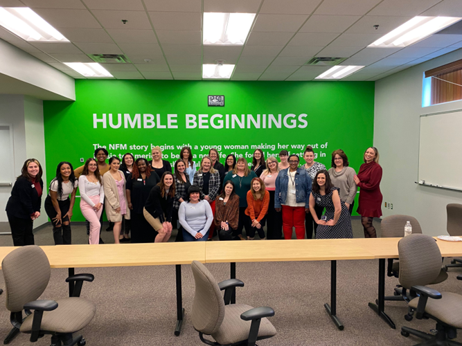 NFMCareers's tweet photo. Yesterday our #NFMFam celebrated Women's History Month by hosting a women's networking event where NFM women could meet, network and get to know each other personally and professionally! https://t.co/dWnvKPXhxa