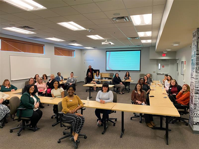 NFMCareers's tweet photo. Yesterday our #NFMFam celebrated Women's History Month by hosting a women's networking event where NFM women could meet, network and get to know each other personally and professionally! https://t.co/dWnvKPXhxa