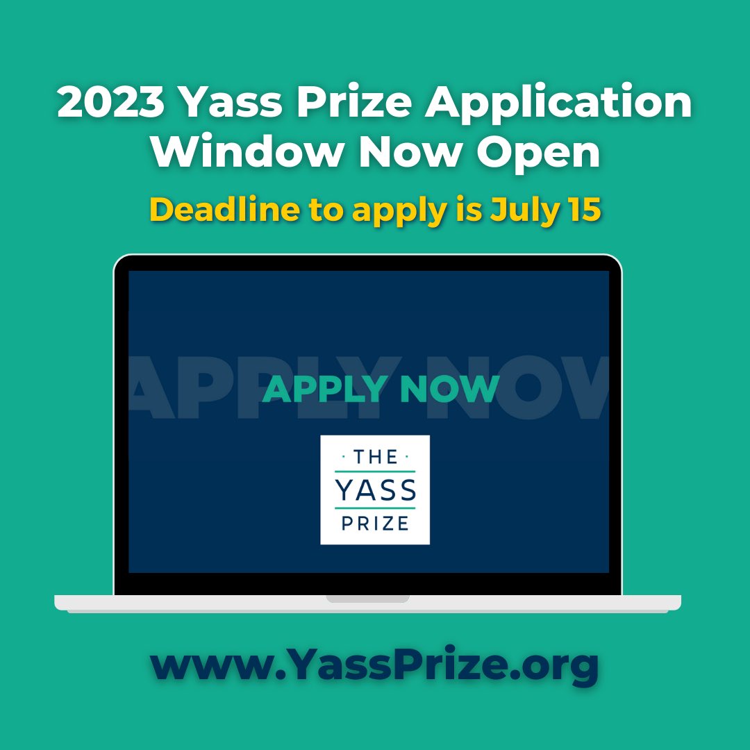 YassPrize's tweet image. It’s official! The #YassPrize 2023 application portal is now open! There’s nearly $20M on the table for educators who outperform for underserved children. LEARN MORE: yassprize.org